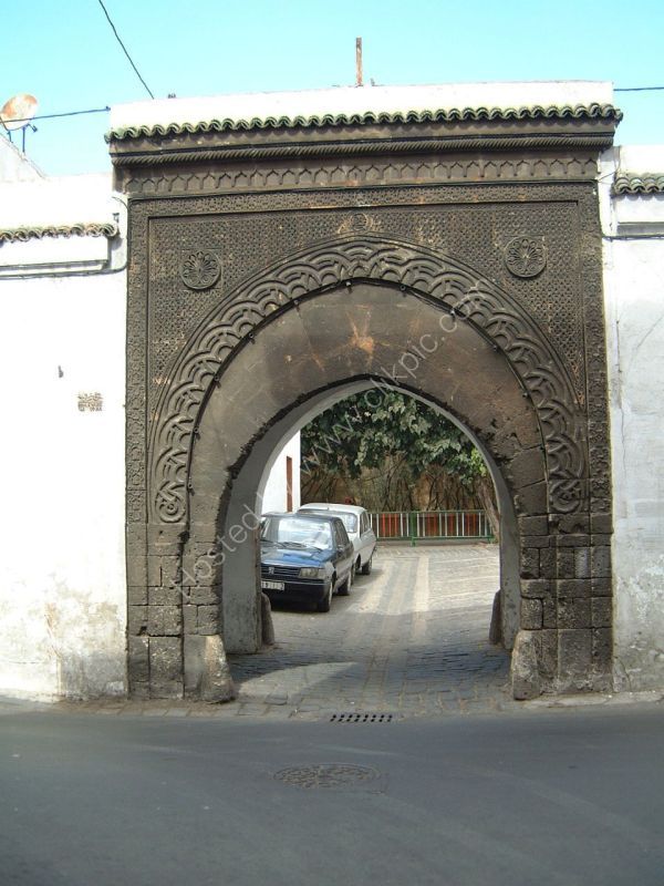 Archway to Side Street, Casablanca